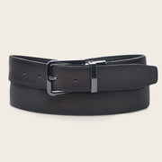 Cinturón de vestir en piel genuina de venado para caballero Cinturones 