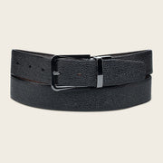 Cinturón de vestir en piel genuina de venado para caballero Cinturones 