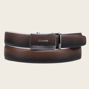 Cinturón de vestir en piel genuina para caballero Cinturones 