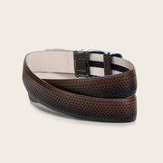 Cinturón de vestir en piel genuina para caballero Cinturones 