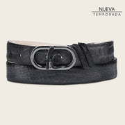 Cinturón de vestir en piel genuina de fuscus para caballero Cinturones 