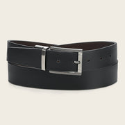 Cinturón de vestir reversible en piel genuina para caballero Cinturones 