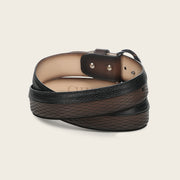 Cinturón casual en piel genuina para caballero