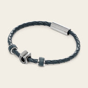 Pulsera en piel genuina de lizard para caballero