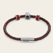 Pulsera en piel genuina de lizard para caballero