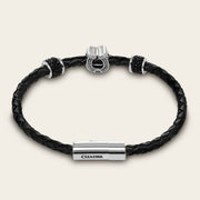 Pulsera en piel genuina de mantarraya para caballero