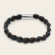 Pulsera en piel genuina de lizard para caballero