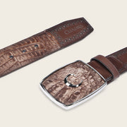 Cinturón vaquero en piel genuina de fuscus para caballero Cinturones 