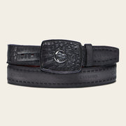 Cinturón vaquero en piel genuina de fuscus para caballero Cinturones 