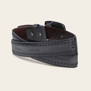 Cinturón vaquero en piel genuina de fuscus para caballero Cinturones 