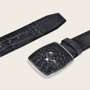 Cinturón vaquero en piel genuina de fuscus para caballero Cinturones 