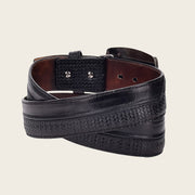 Cinturón vaquero en piel genuina para caballero Cinturones 