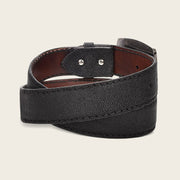 Cinturón de piel de mantarraya Cinturones 