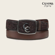 Cinturón vaquero Orígenes en piel genuina de elefante para caballero Cinturones 