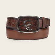 Cinturón vaquero Orígenes en piel genuina de fuscus para caballero Cinturones 