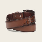 Cinturón vaquero Orígenes en piel genuina de fuscus para caballero Cinturones 