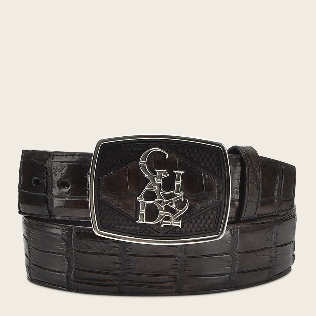 Cinturón Edición Especial en Piel Genuina de Alligator