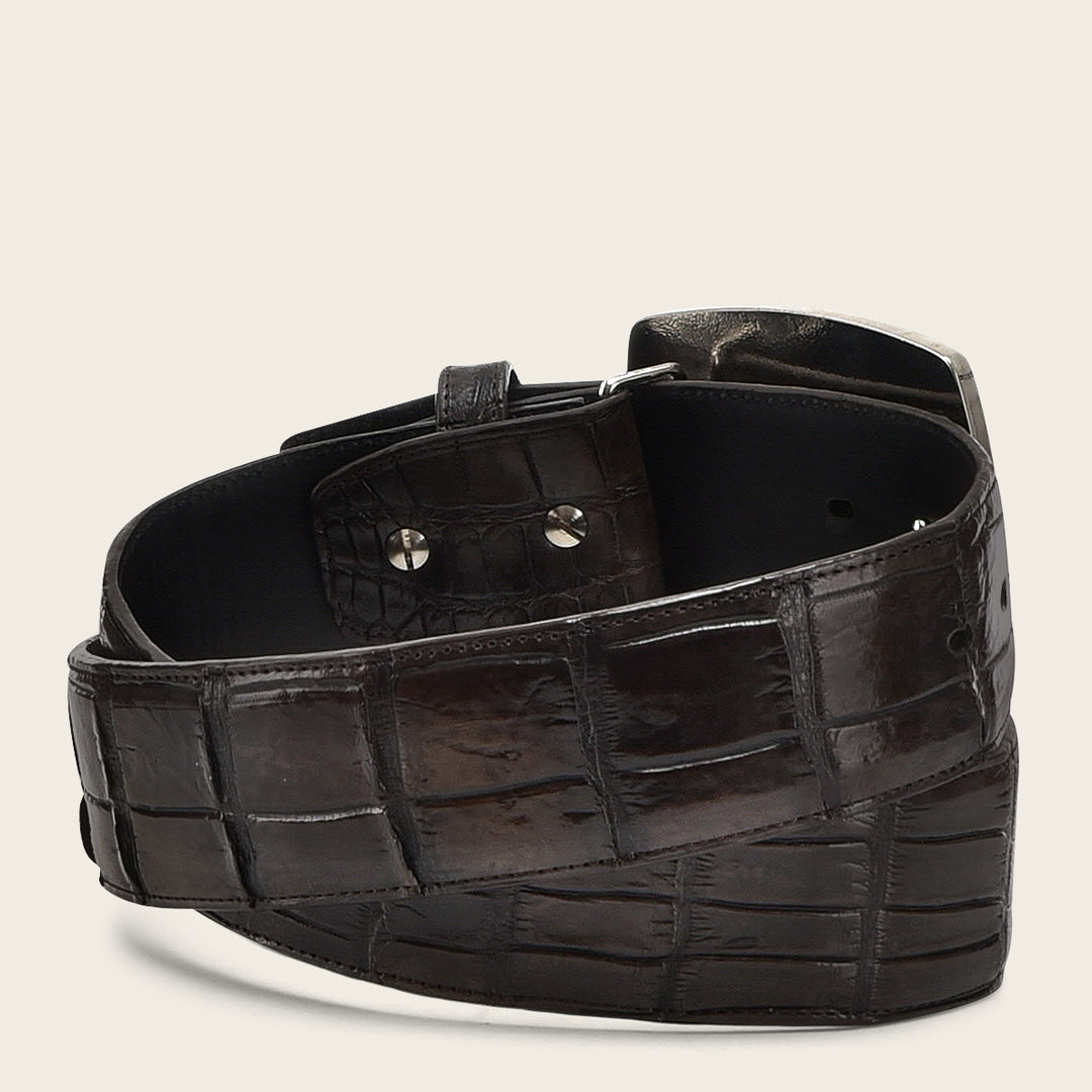 Cinturón Edición Especial en Piel Genuina de Alligator
