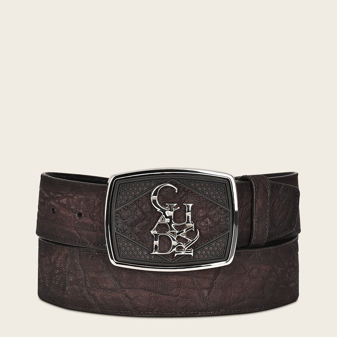 Cinturón vaquero en piel de elefante edición especial Cinturones 