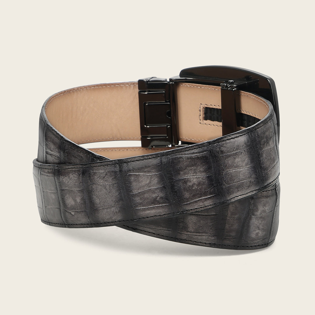 "Edición limitada 35 aniversario" en piel genuina de alligator para caballero