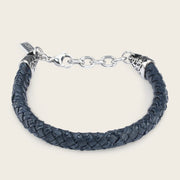Pulsera en piel genuina de lizard para caballero Joyería 