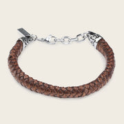 Pulsera en piel genuina de lizard para caballero Joyería 