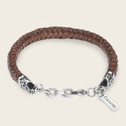 Pulsera en piel genuina de lizard para caballero Joyería 