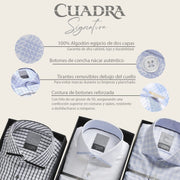 Camisa Cuadra signature para caballero Camisas 