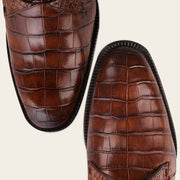 Calzado de vestir en piel genuina de alligator Zapatos 
