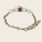 Pulsera en piel genuina de lizard para dama Joyería 