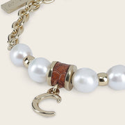 Pulsera en piel genuina de lizard para dama Joyería 