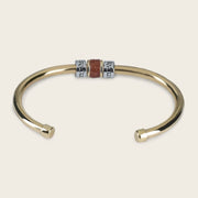 Pulsera ajustable en piel de lizard para dama Joyería 