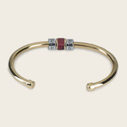 Pulsera ajustable en piel de lizard para dama Joyería 