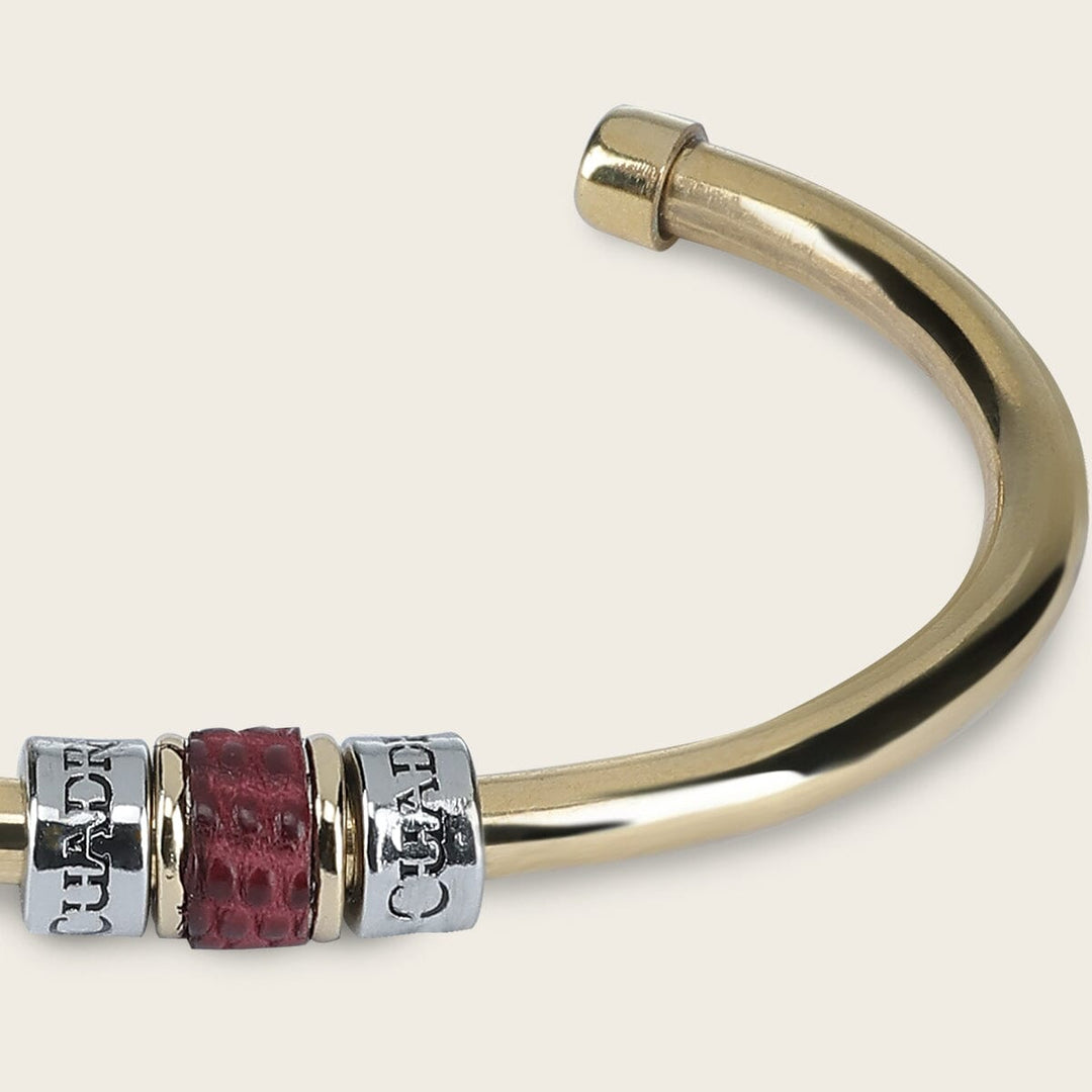 Pulsera ajustable en piel de lizard para dama Joyería 