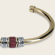 Pulsera ajustable en piel de lizard para dama Joyería 