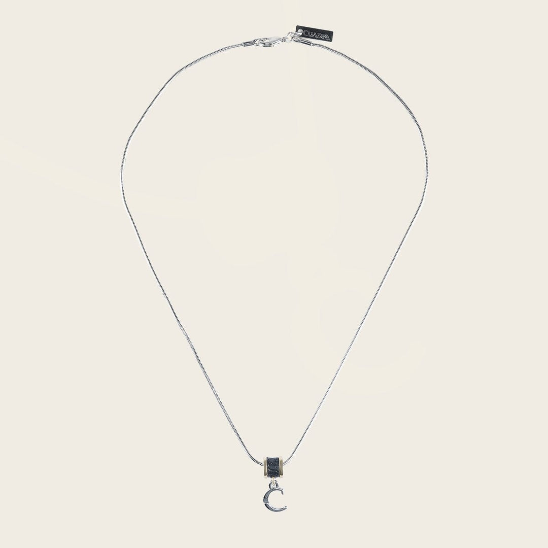 Collar en piel genuina de lizard para dama Joyería 