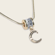 Collar en piel genuina de pitón para dama Joyería 