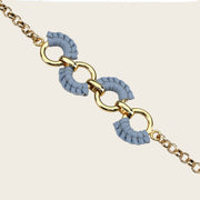 Pulsera en piel genuina para dama Joyería 