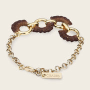 Pulsera en piel genuina para dama Joyería 