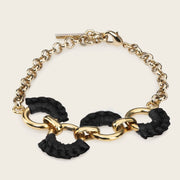 Pulsera en piel genuina para dama Joyería 