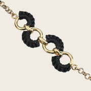 Pulsera en piel genuina para dama Joyería 