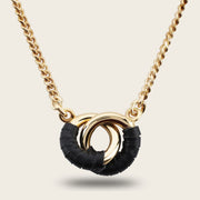 Collar en piel genuina para dama Joyería 