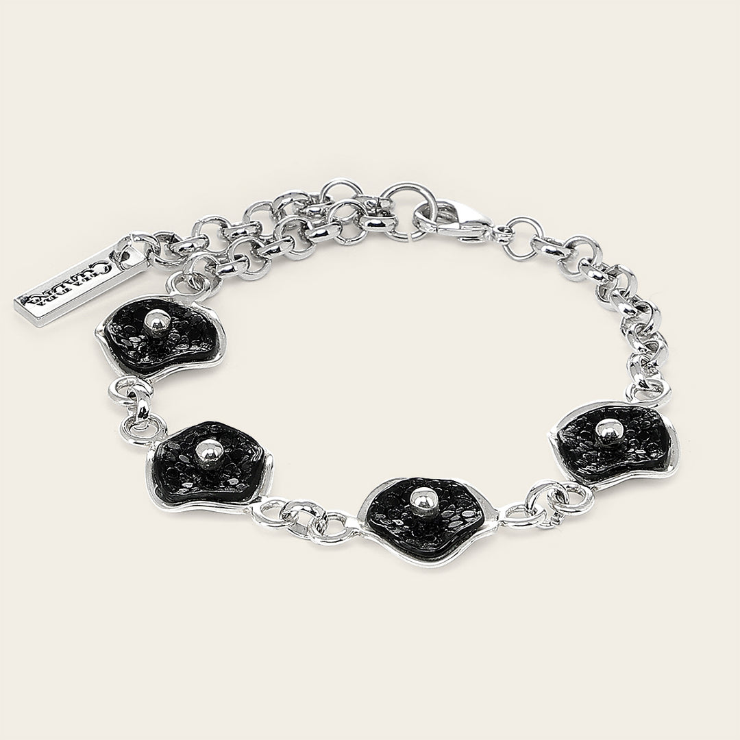 Pulsera en piel genuina de mantarraya para dama