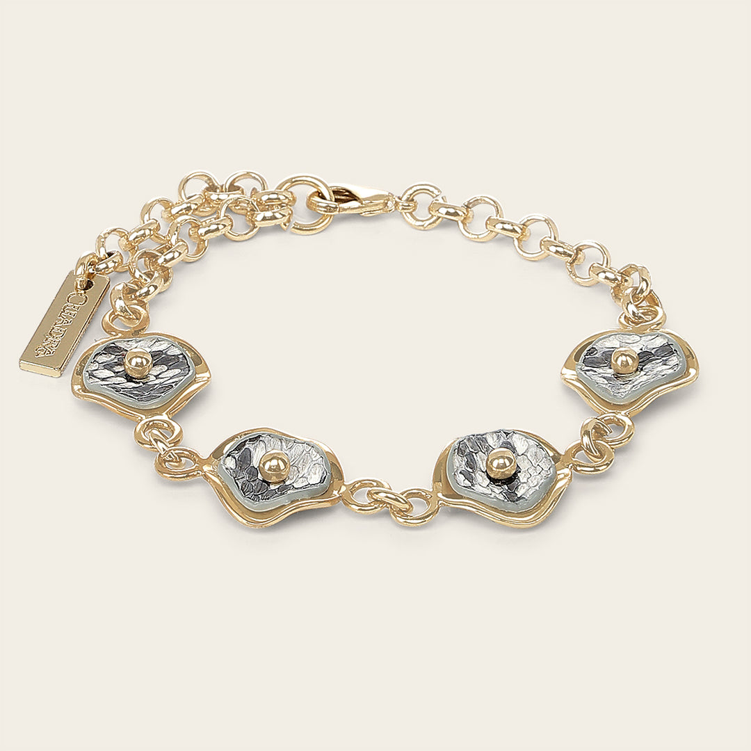 Pulsera en piel genuina de pitón para dama