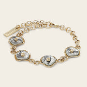 Pulsera en piel genuina de pitón para dama