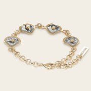 Pulsera en piel genuina de pitón para dama