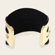 Brazalete en piel genuina de carunga para dama