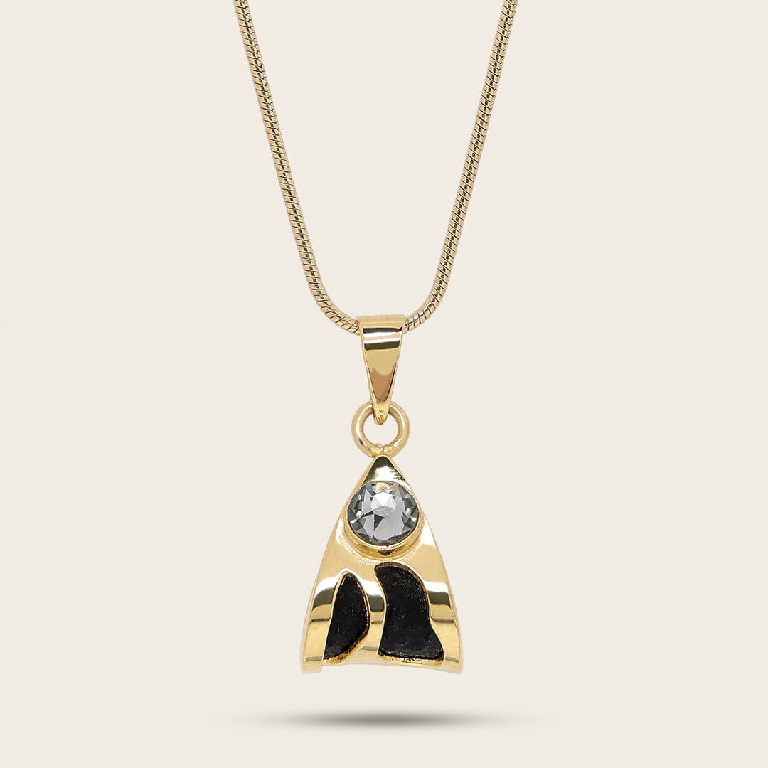 Collar en piel genuina de carunga para dama