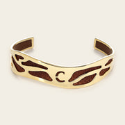 Pulsera en piel genuina de carunga para dama