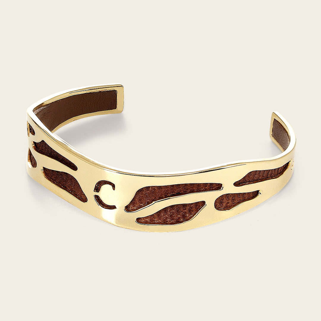 Pulsera en piel genuina de carunga para dama